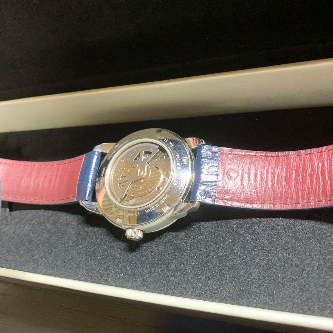 な*る様 Orient Star 自動巻き 腕時計 青　DA02-C0-B　保証