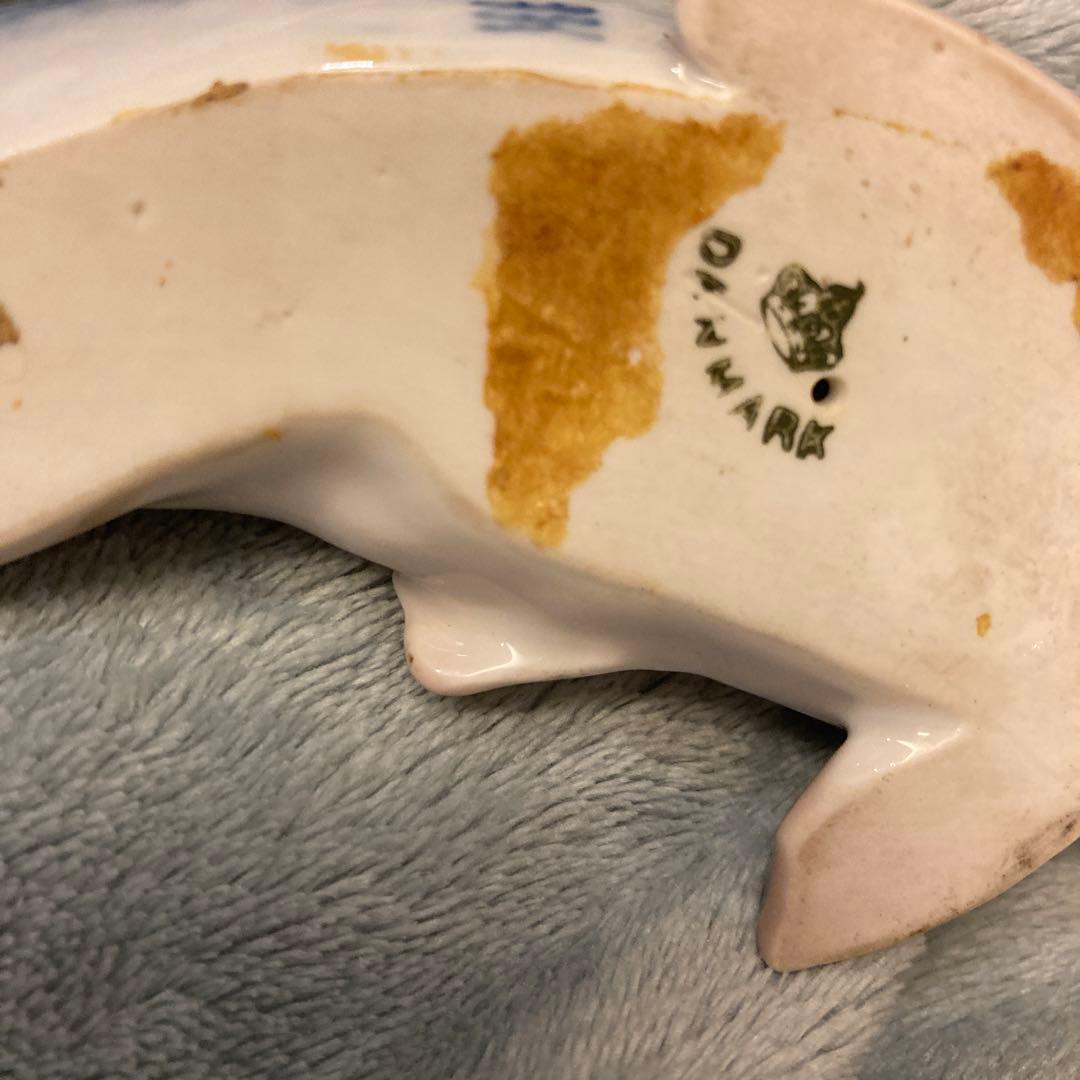 ロイヤルコペンハーゲン フィギュリン　フィッシュ　サカナ　アンティーク　陶器