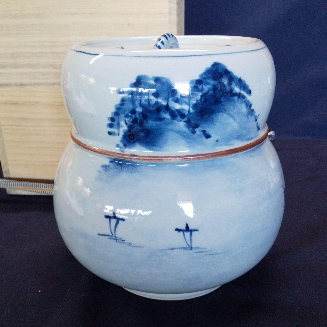 古染瓢山水水指(水野菊夫)