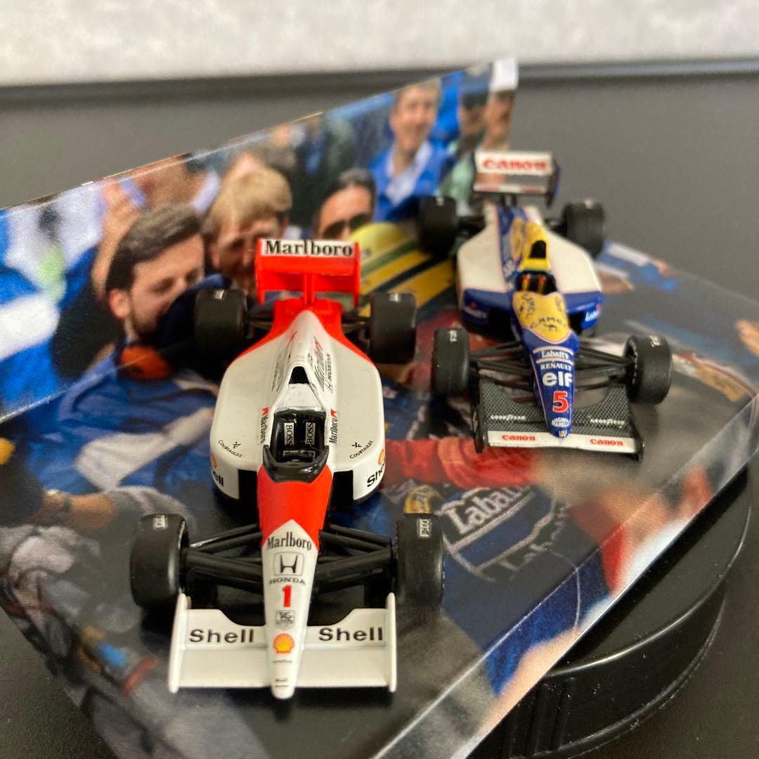 F1 MP4/6 FW14 アイルトンセナ マンセル ケースは ミニチャンプス