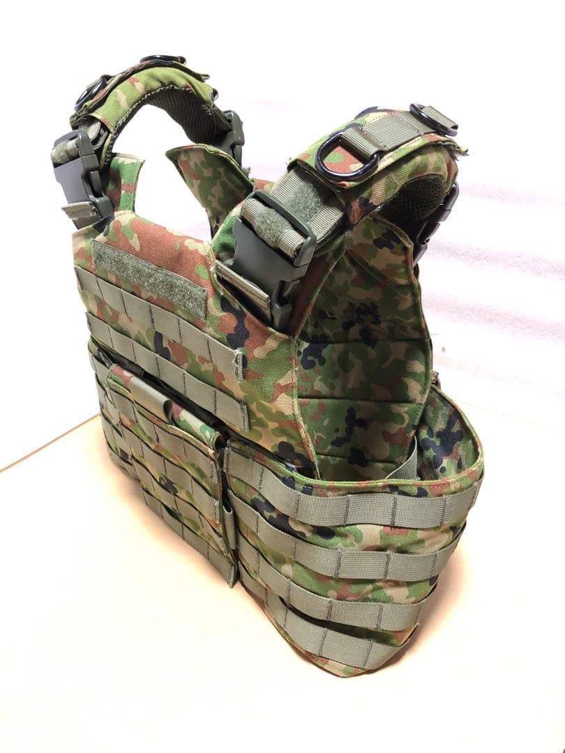 陸自迷彩　プレートキャリア