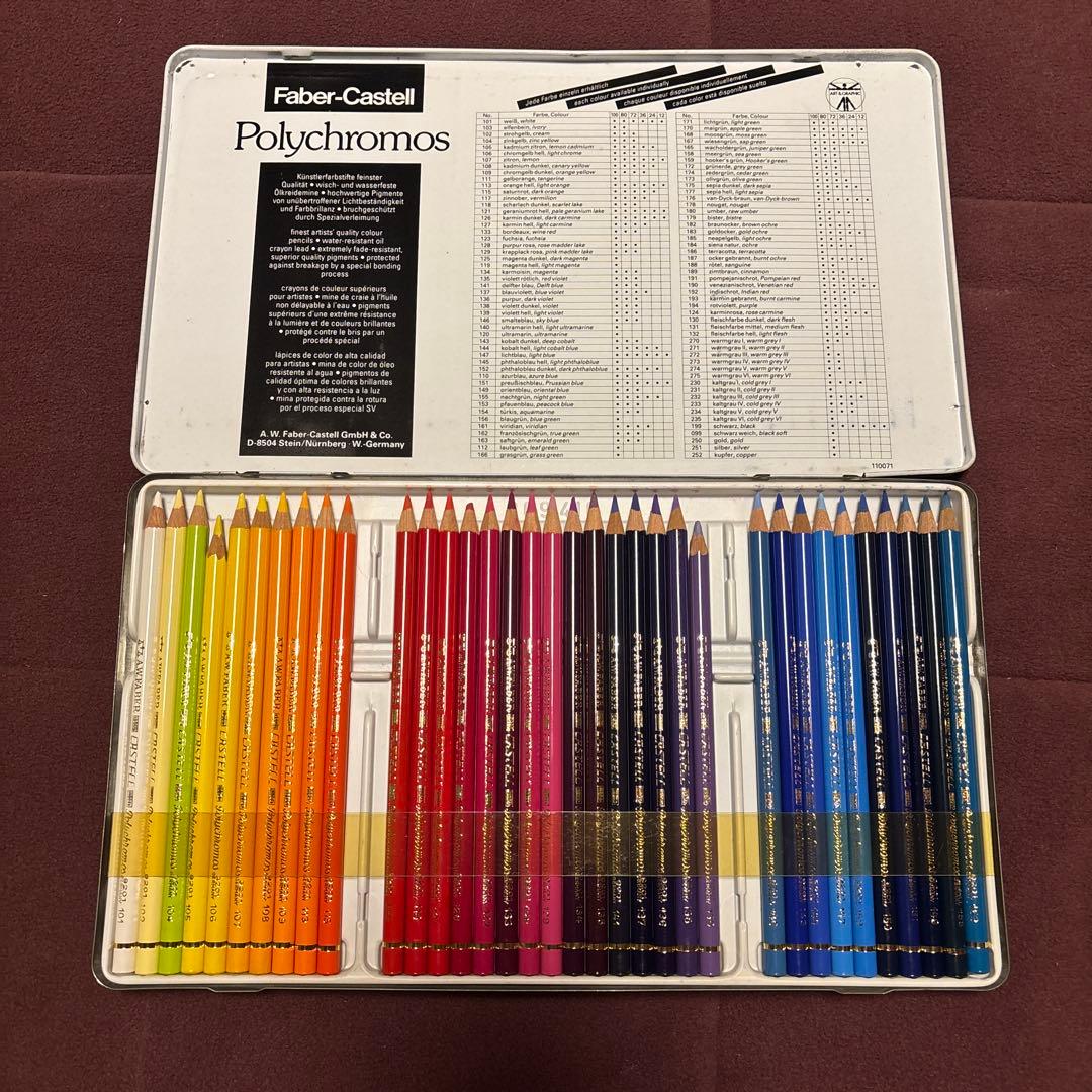 Faber-Castell Polychromos 72色セット 中古品