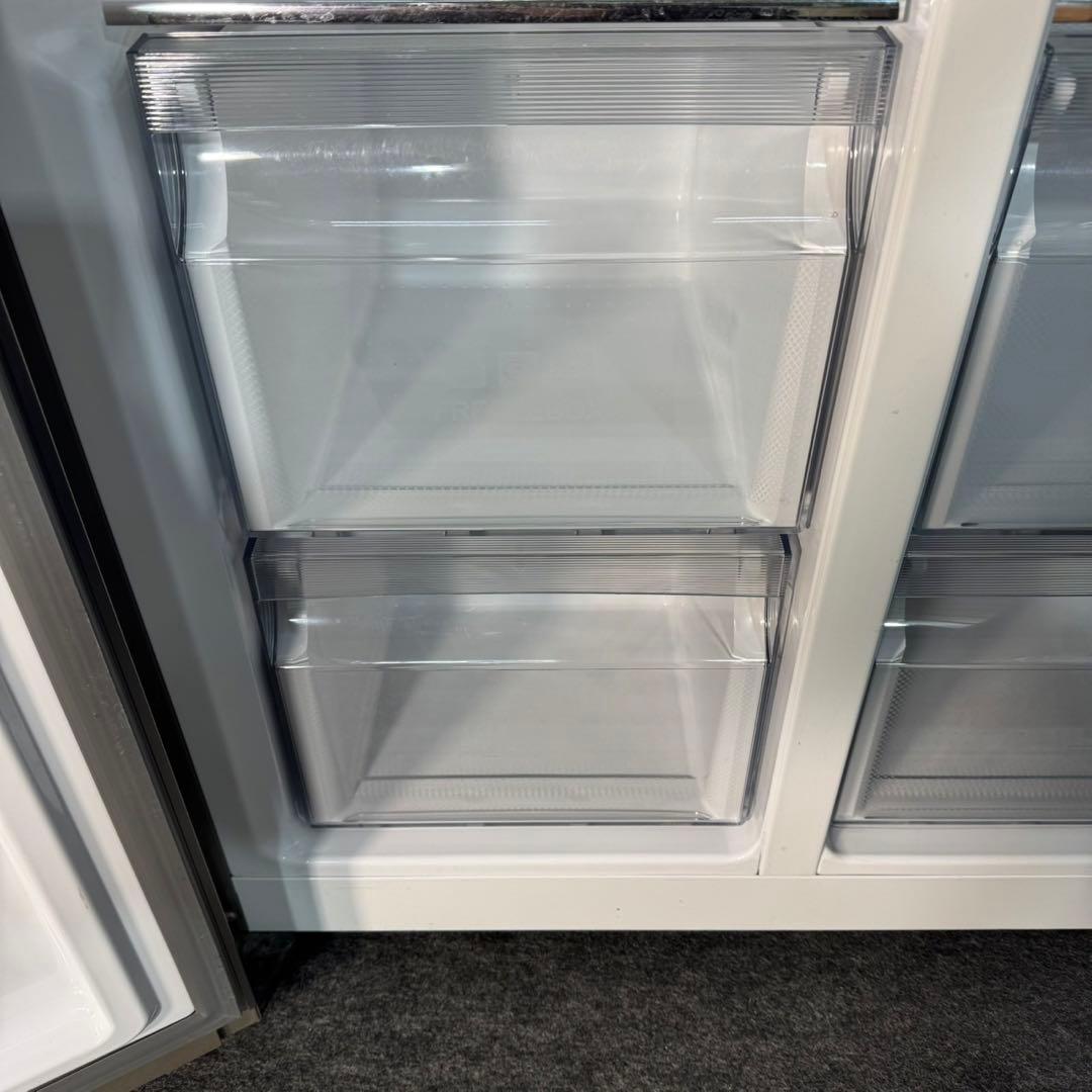 AQUA 冷蔵庫 大型 449L 2ドア AQR-SBS45J 家電 d3466