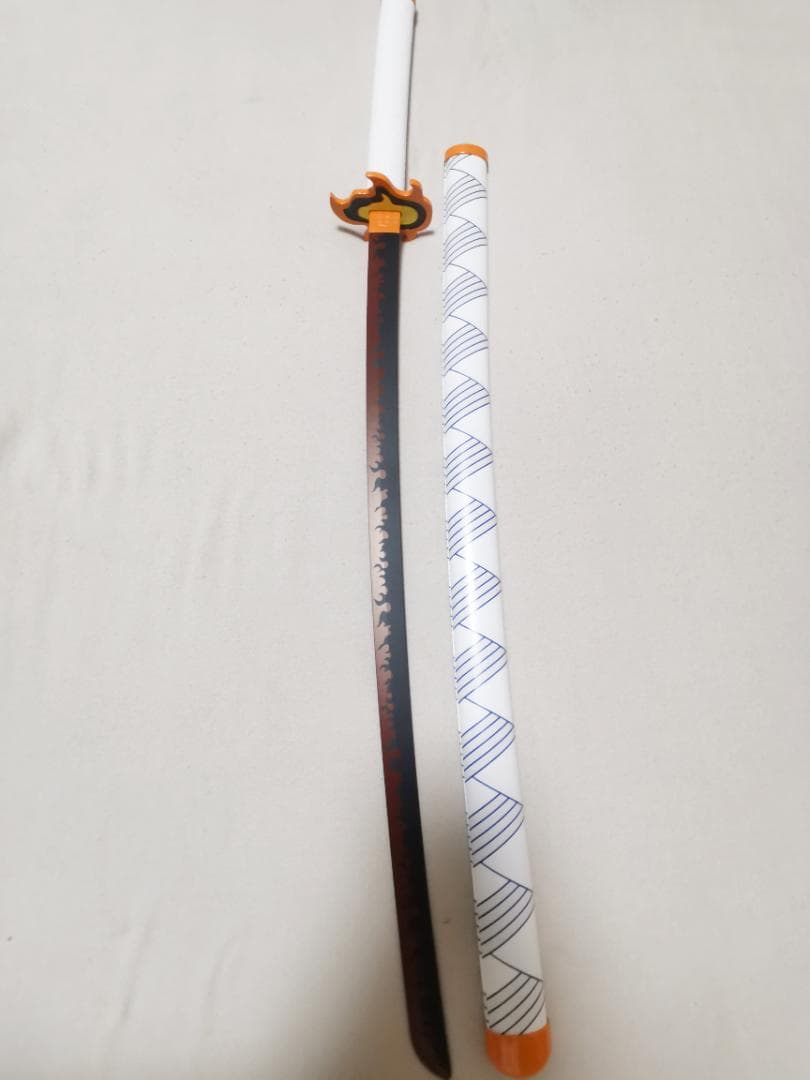 鬼滅の刃 煉獄 杏寿郎 日輪刀 金属製 模造刀 居合刀 コスプレ