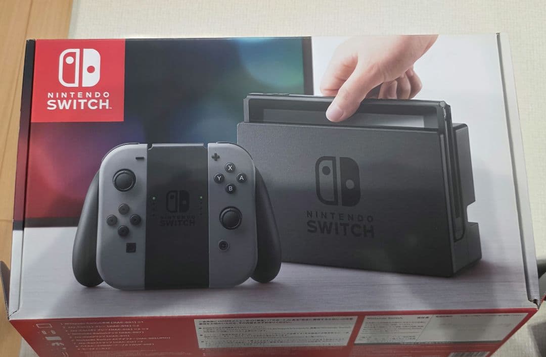 【本体&付属品完備】Nintendo Switch（グレー）