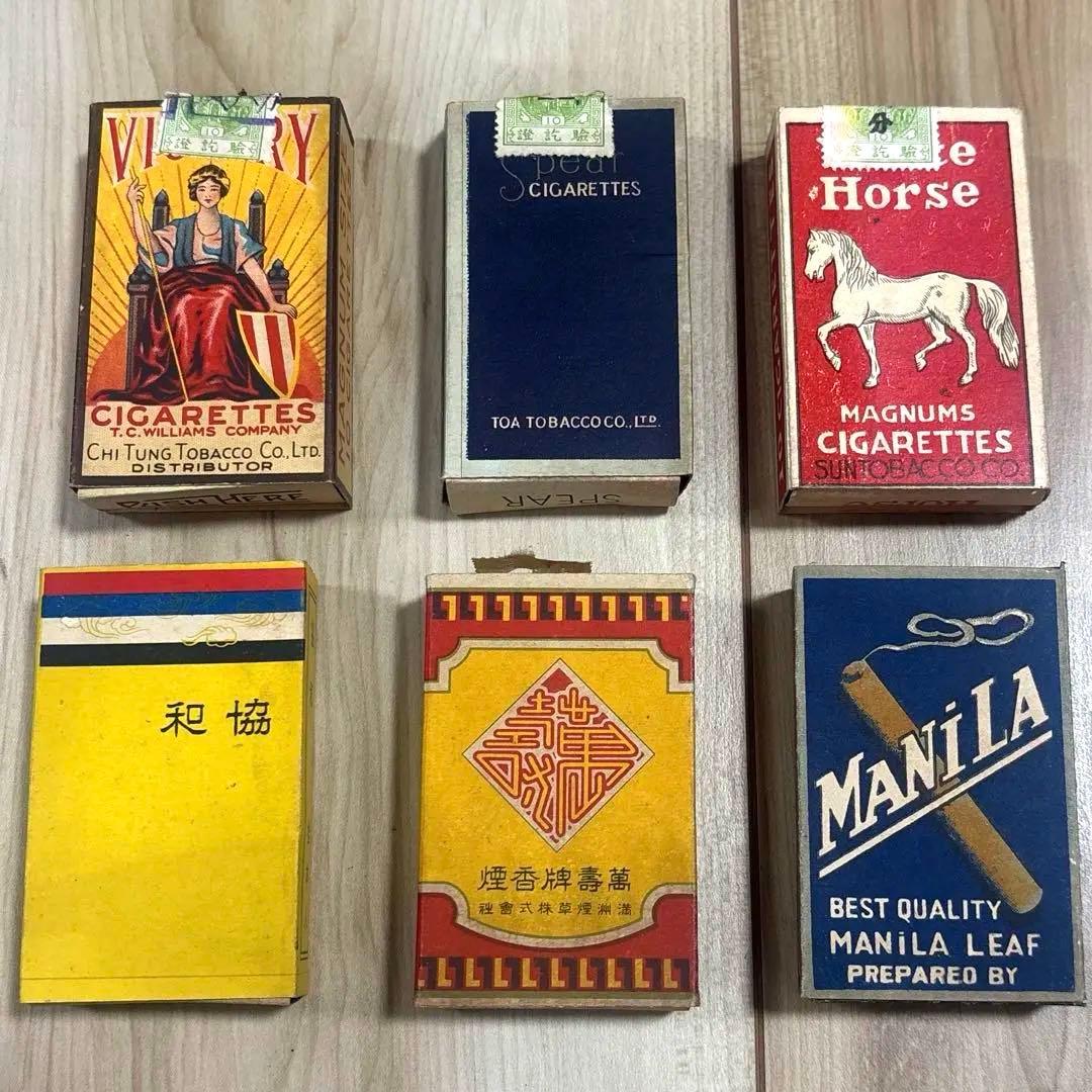 戦前 海外 タバコ パッケージ 31点 中国 朝鮮 満州 台湾 神風 歌舞伎