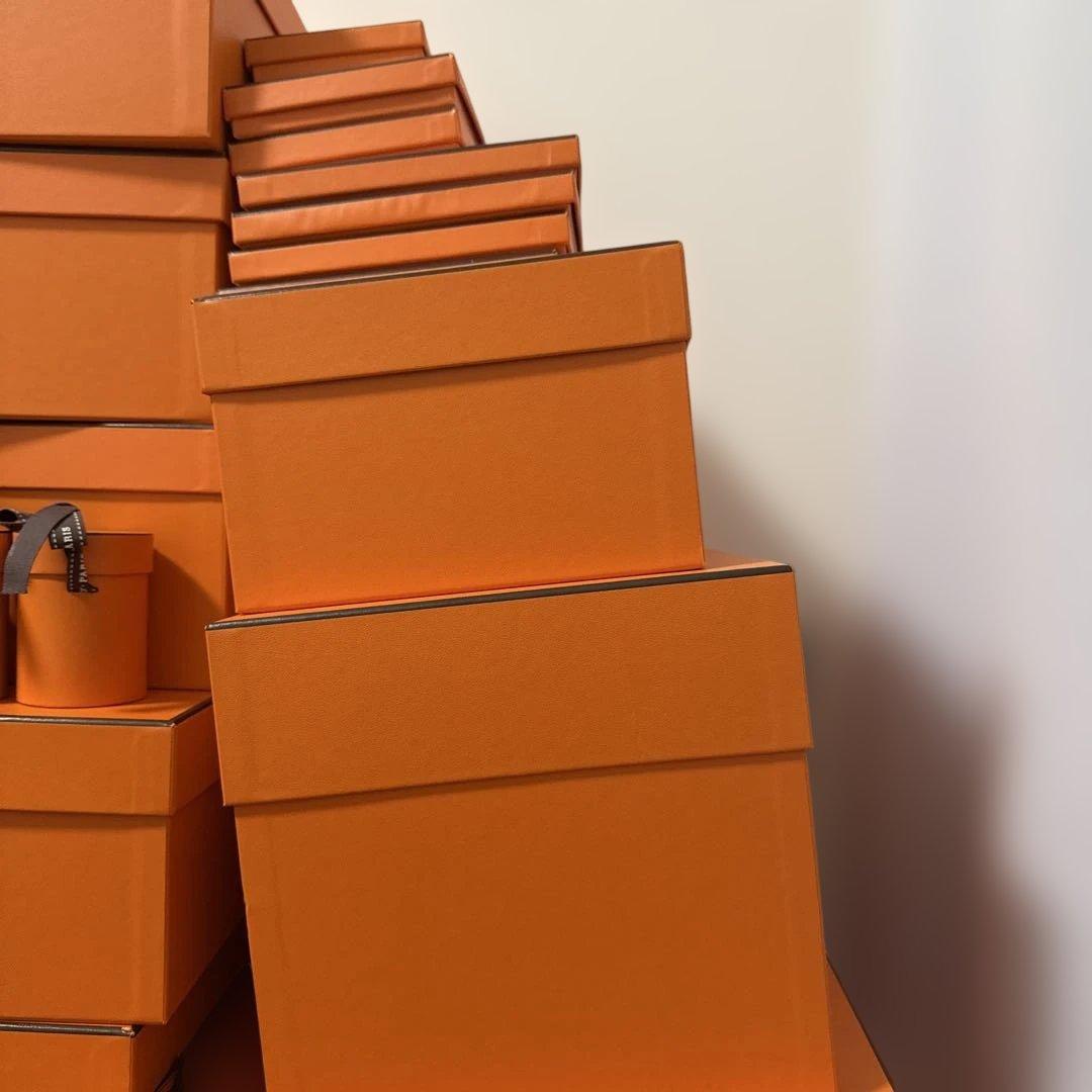 エルメス　空箱など　合計58点　オレンジボックス　スカーフ　チャーム