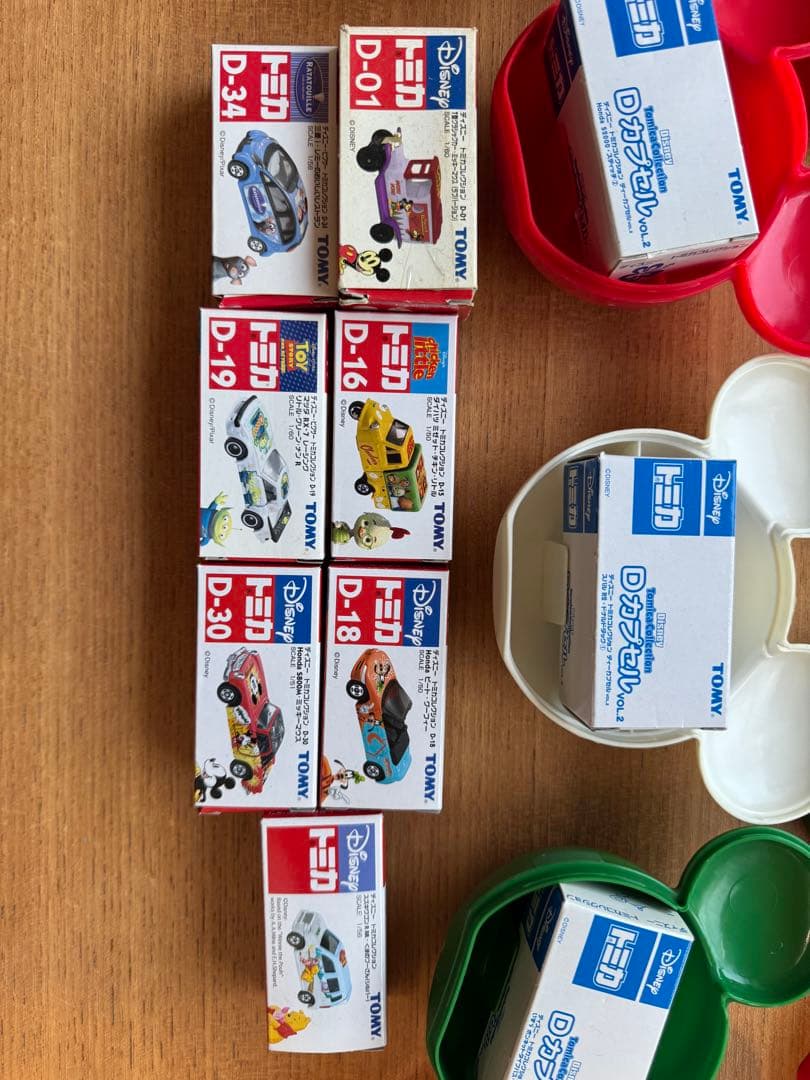 #21 トミカ ディズニー トミカコレクション dカプセル