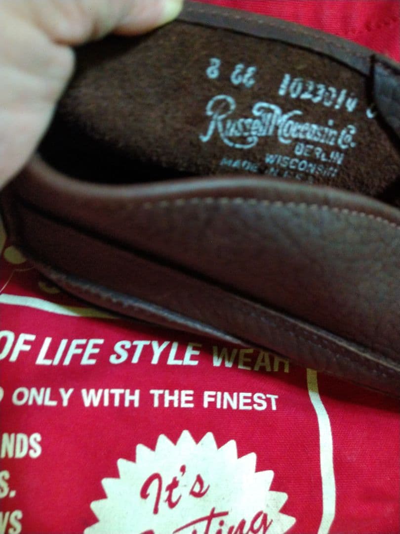 大特価 ラッセルモカシン スポーティングクレイチャッカ 8EE 26.0