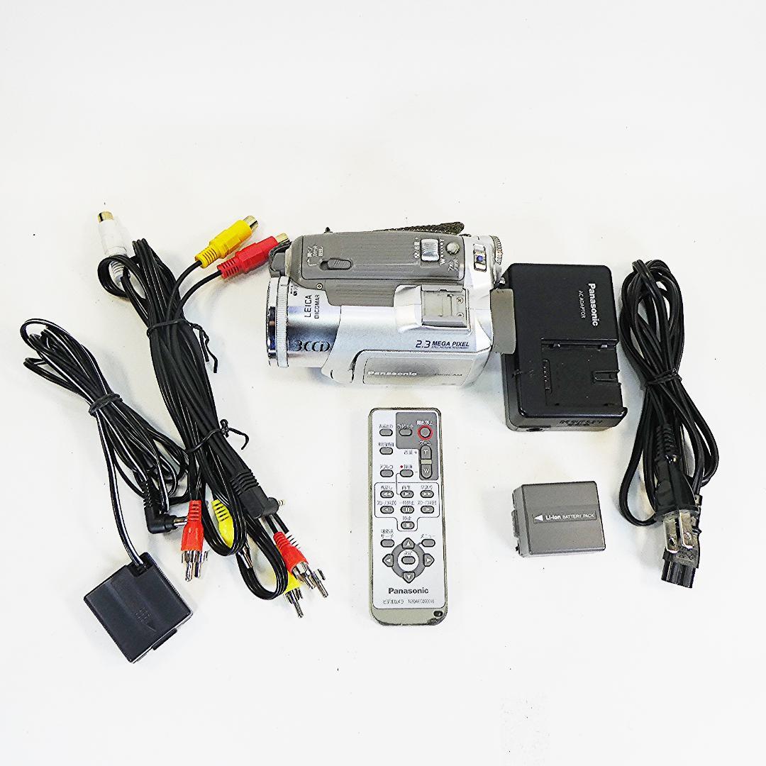 動作良好 パナソニック NV-GS150 MiniDVビデオカメラDVD化に最適