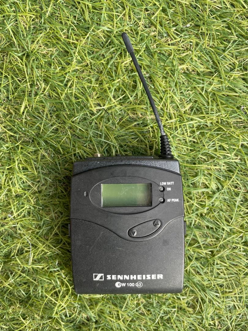 Sennheiser EW 100 ワイヤレスシステム ピンマイク 2本