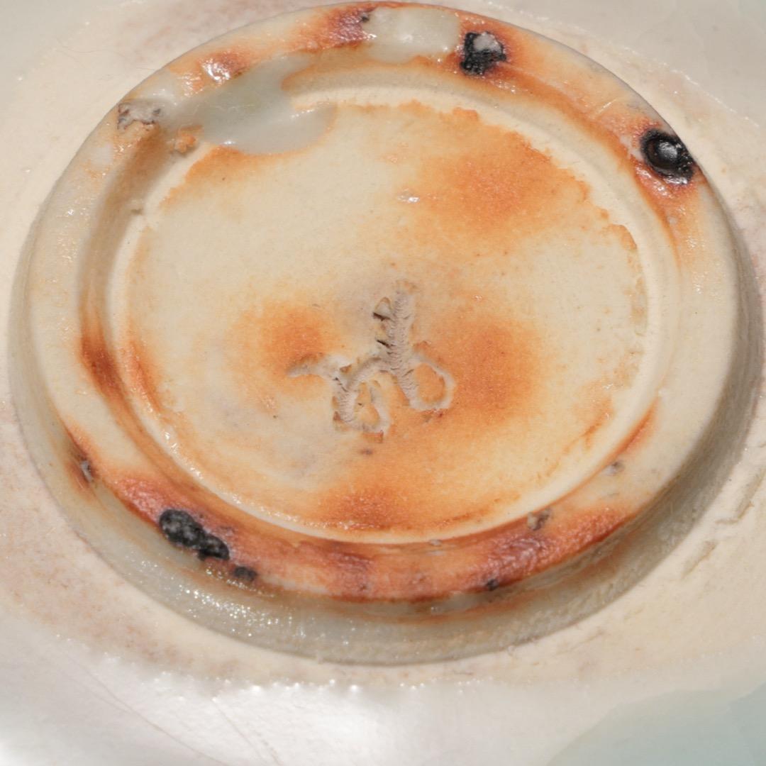 【ぐい呑・盃】 青磁ぐい呑み 加藤幸兵衞作　美品　共箱 R1186ダU