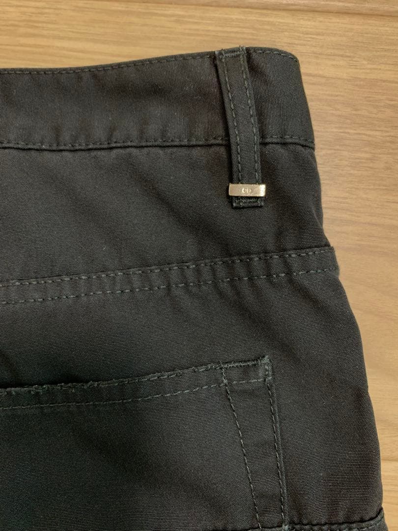 ディオール オム シワ加工ブラックパンツDiorHomme