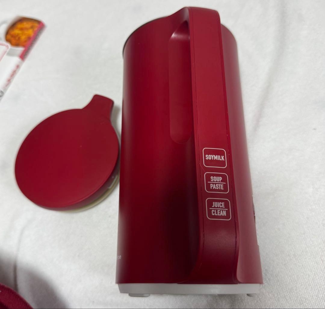 recolte 自動調理ポット　赤　レコルト