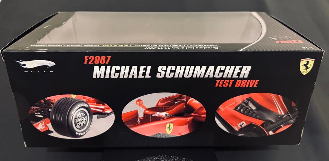 1／18 Ferrari F2007 バルセロナテスト ミハエル シューマッハ