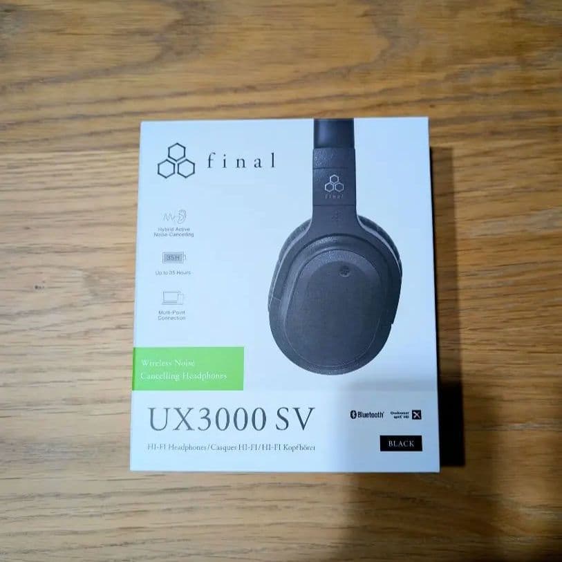 【新品・未開封品】final UX3000 SV ヘッドホン