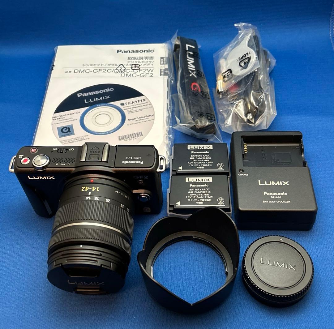 Panasonic DMC-GF2 14-42mmレンズセット