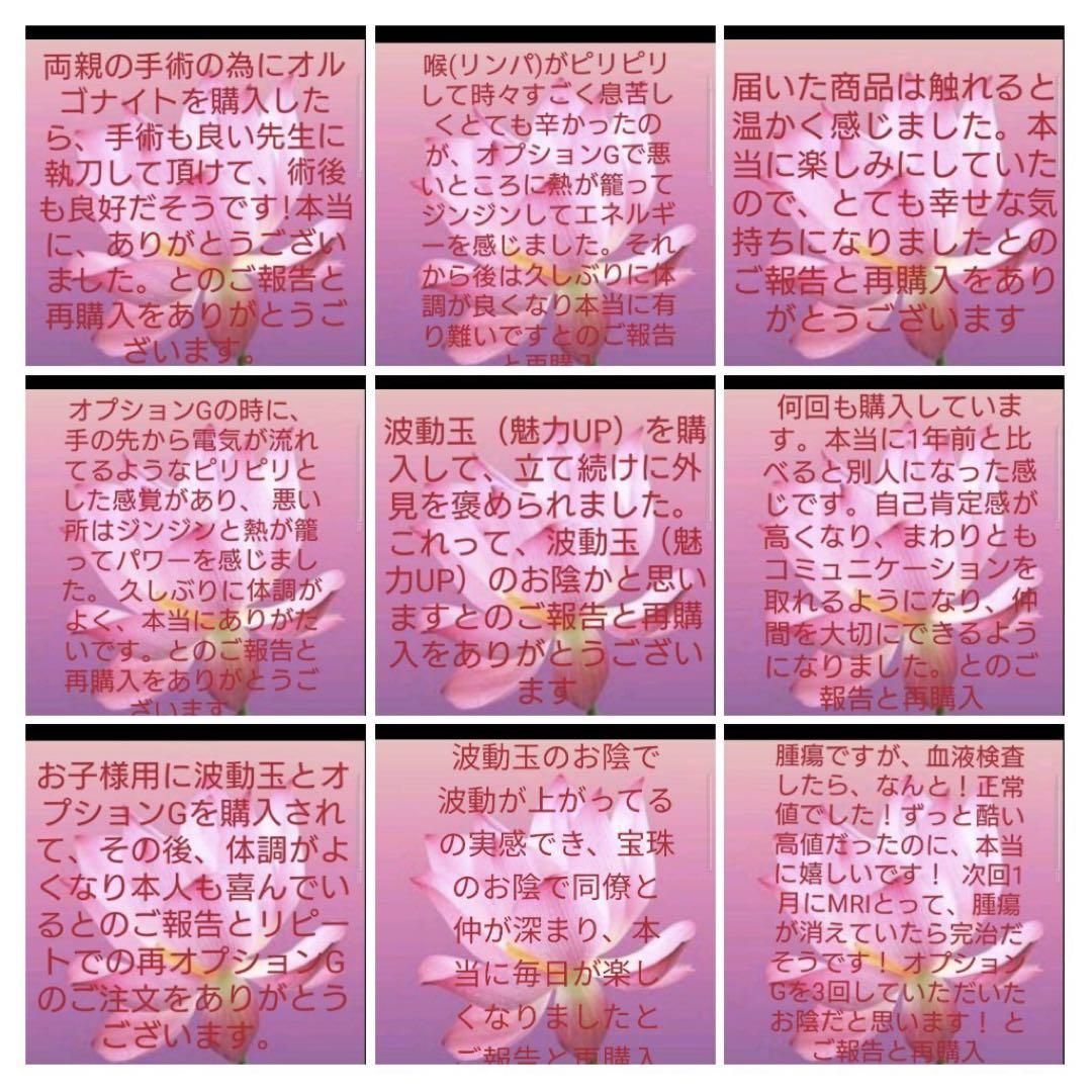 魔除け☆オルゴナイトボールペン1本②＋替え芯2本（願い叶えるメモリーオイル封入）