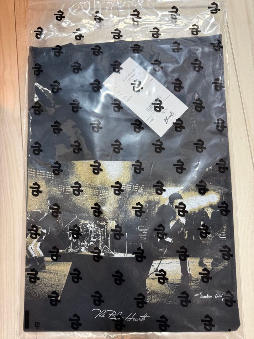 【Mサイズ】glamb ブルーハーツ 40周年記念コラボ Tシャツ