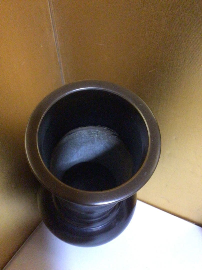 唐銅皆具『金谷浄雲』 利休形 共桐箱付き おそらく未使用品