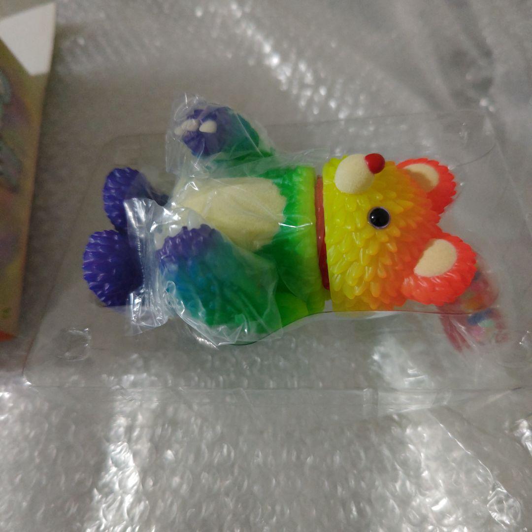 インスティンクトイ　Muckey　フィギュア　ソフビ　レインボー