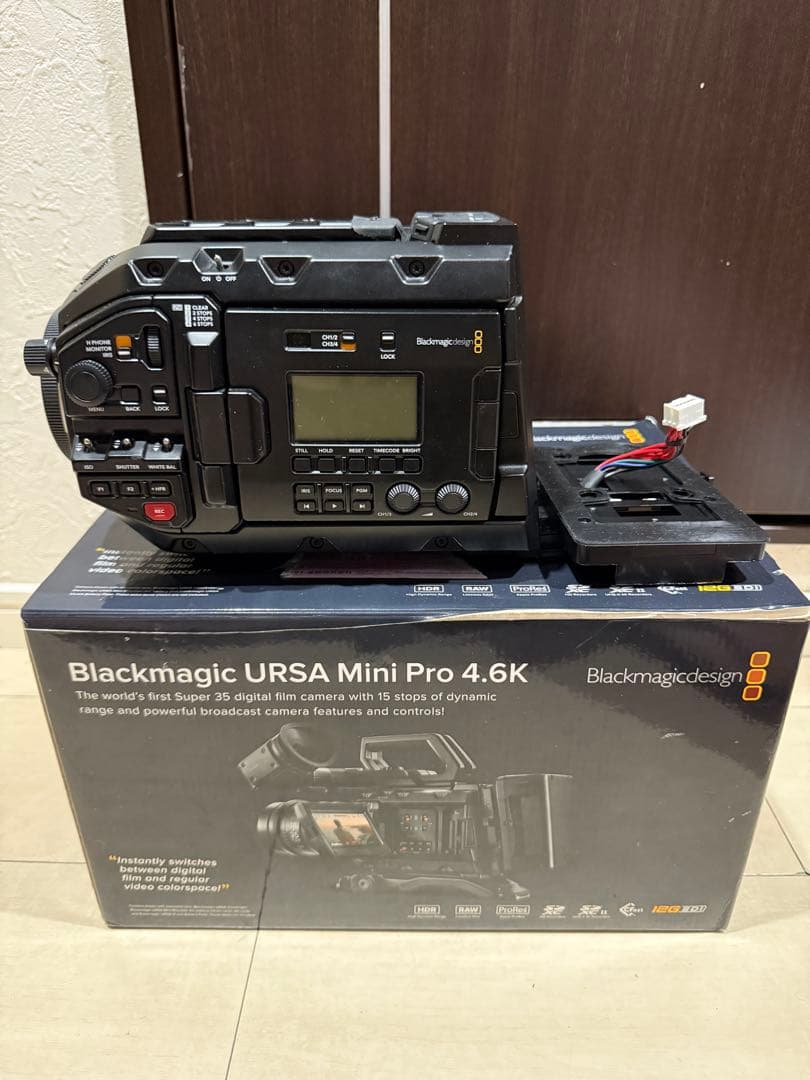 【ジャンク】Blackmagic URSA mini pro 4.6k