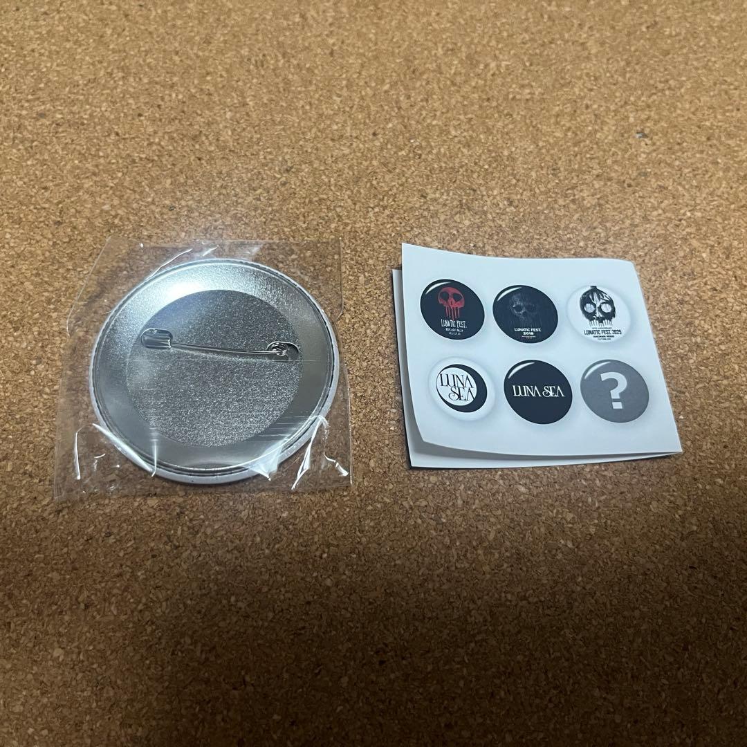 LUNA SEA LUNATIC FEST.CAFE 缶バッジ シークレット