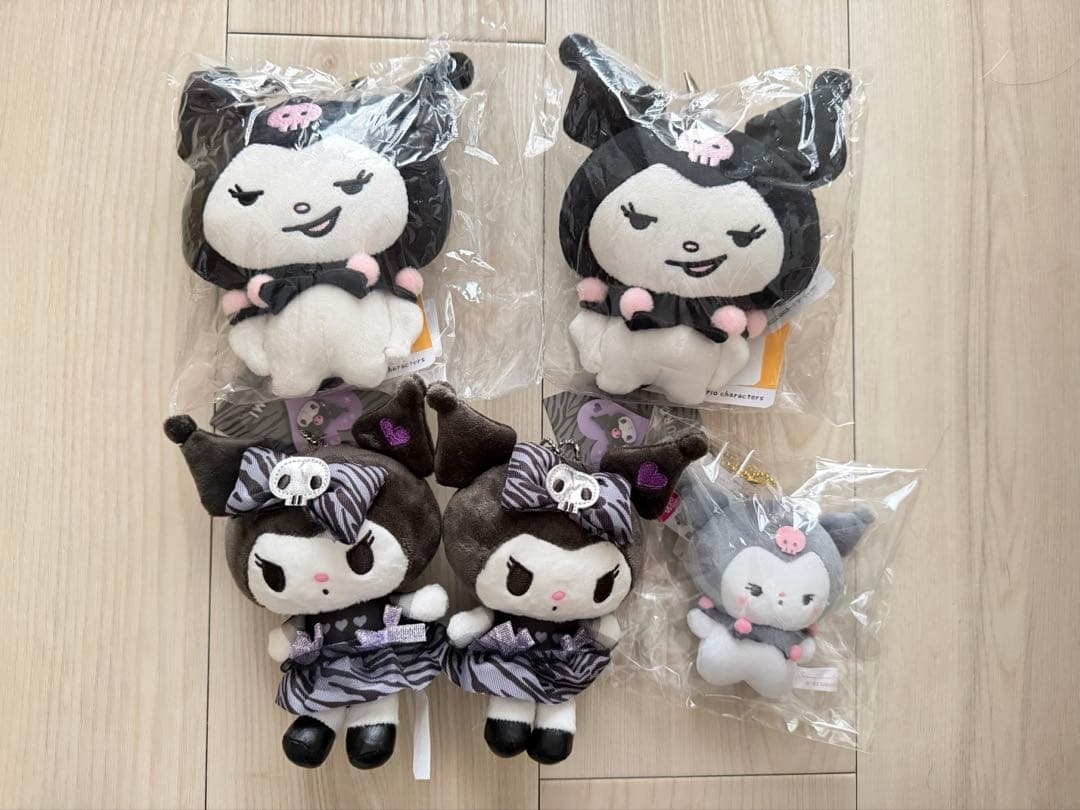 サンリオ　マスコットホルダー　クロミ　5点セット