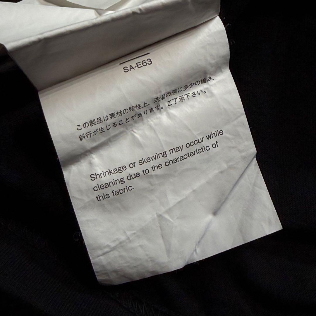 sacai x FRAGMENT DESIGN Tシャツ 黒 size3