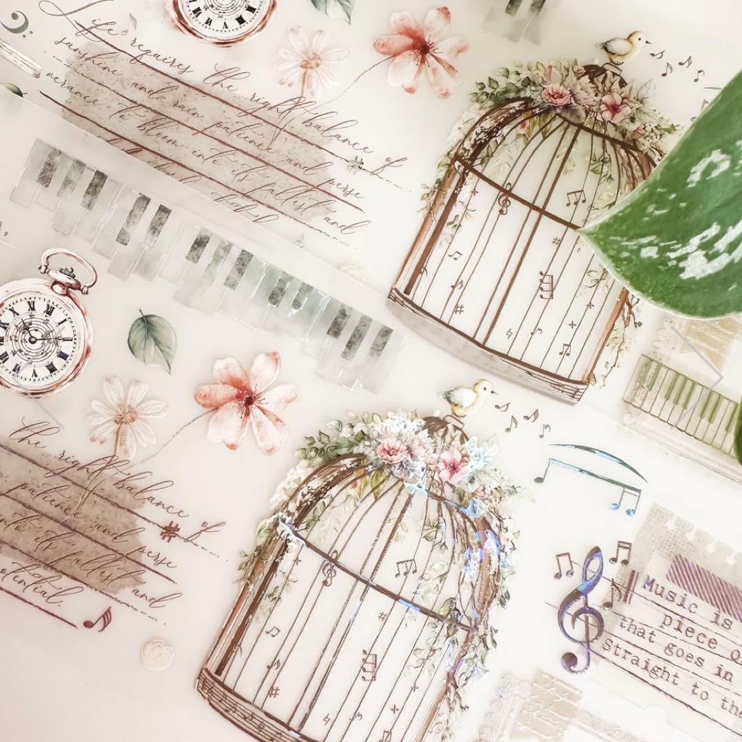 Journal pages 海外マスキングテープ　マステ 【1898】