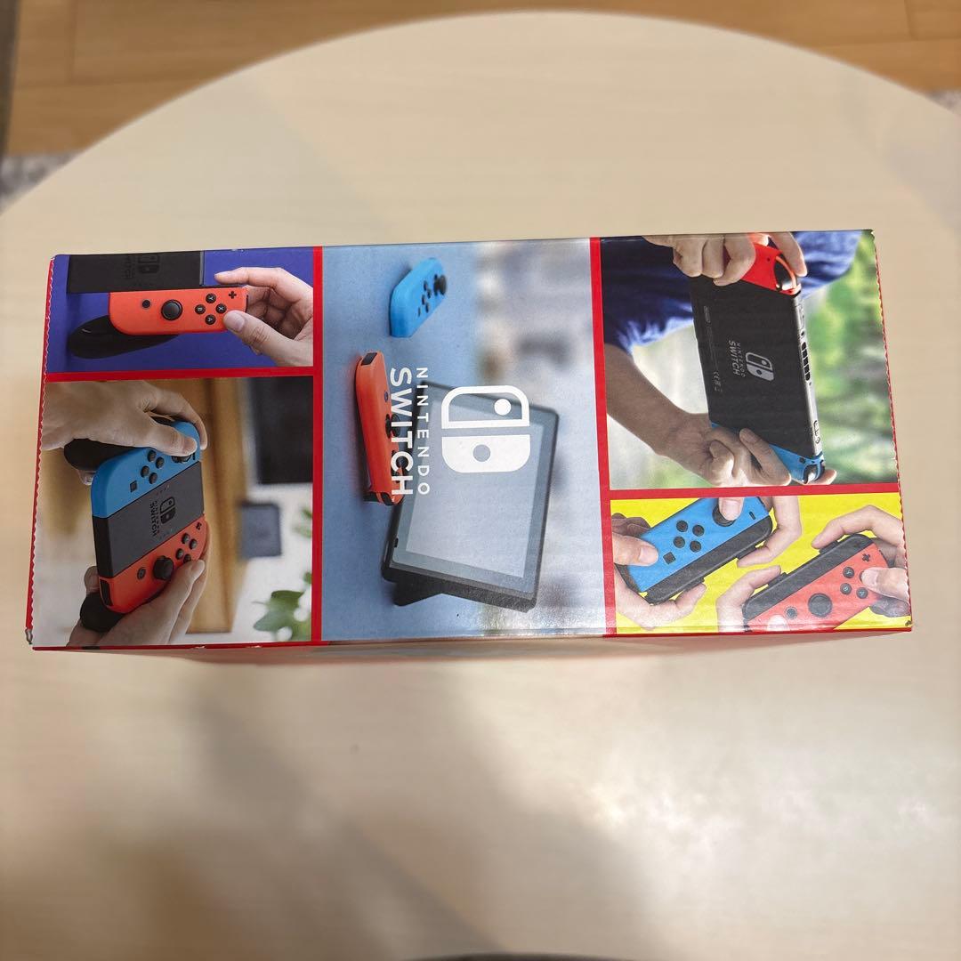 【美品】Nintendo Switch本体 SDカード、Joy-Conカバー付き