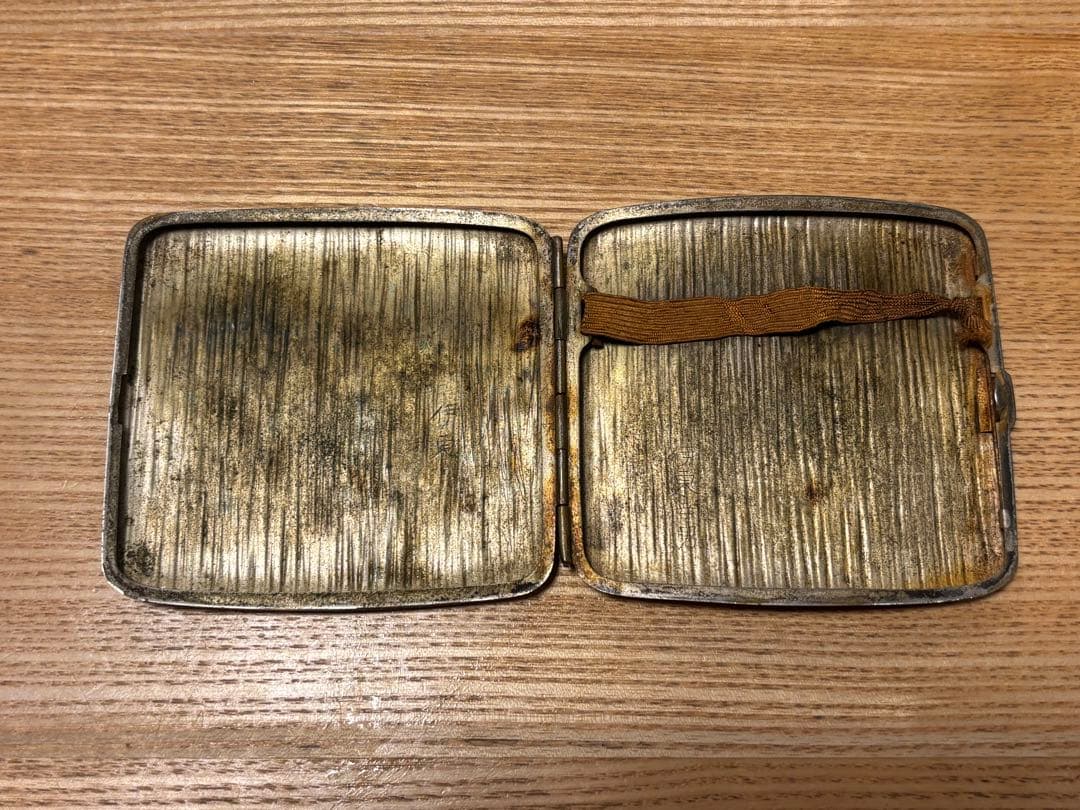 尚美堂 銀製 煙草入れ 煙草ケース シガレットケース　アンティーク　骨董