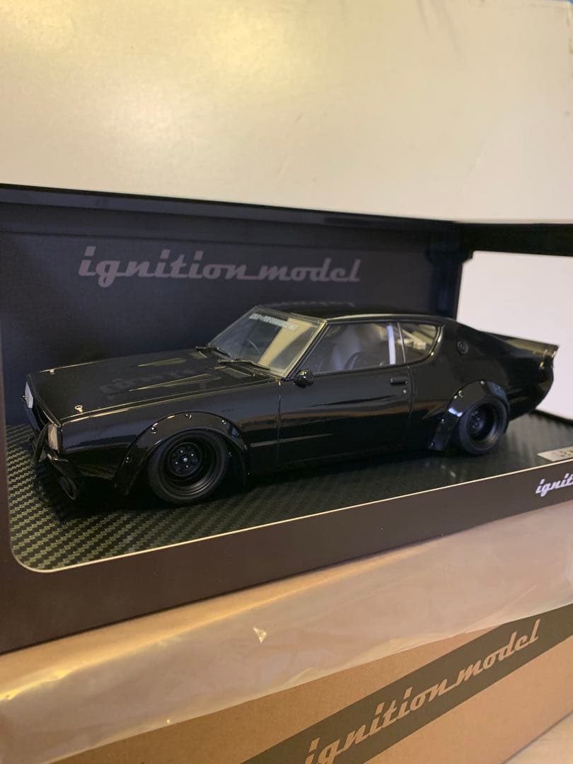 イグニッションモデル　1/18 LBWK ケンメリ ブラック　3273