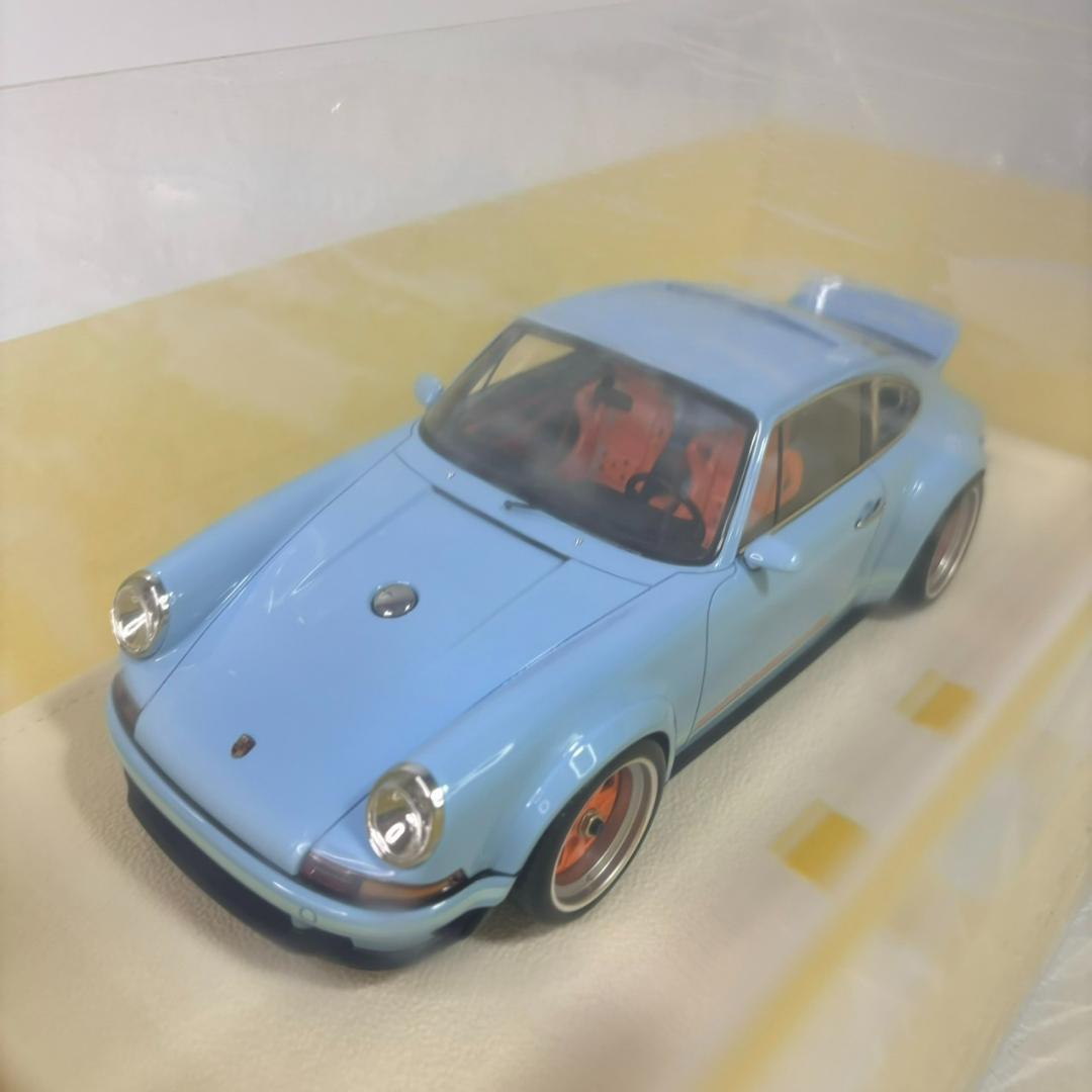 1/18 メイクアップ シンガー 911 2023 ガルフブルー