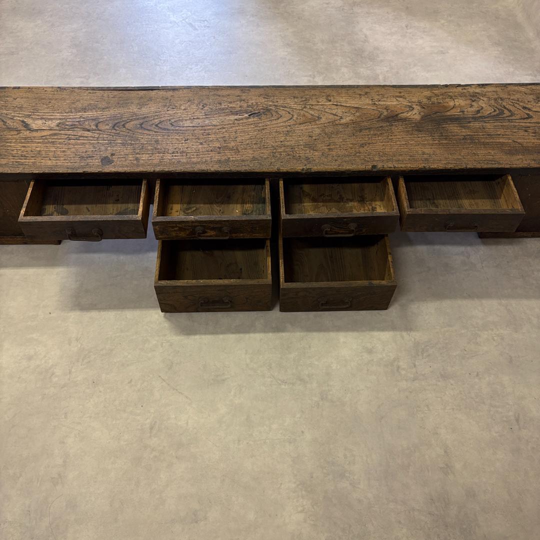 古い木製文机 ｜和家具・古道具・ローボード