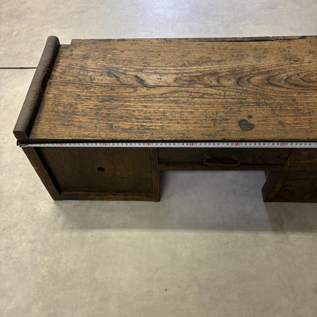 古い木製文机 ｜和家具・古道具・ローボード