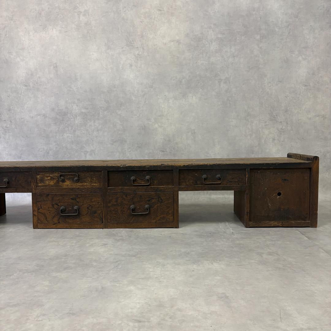 古い木製文机 ｜和家具・古道具・ローボード