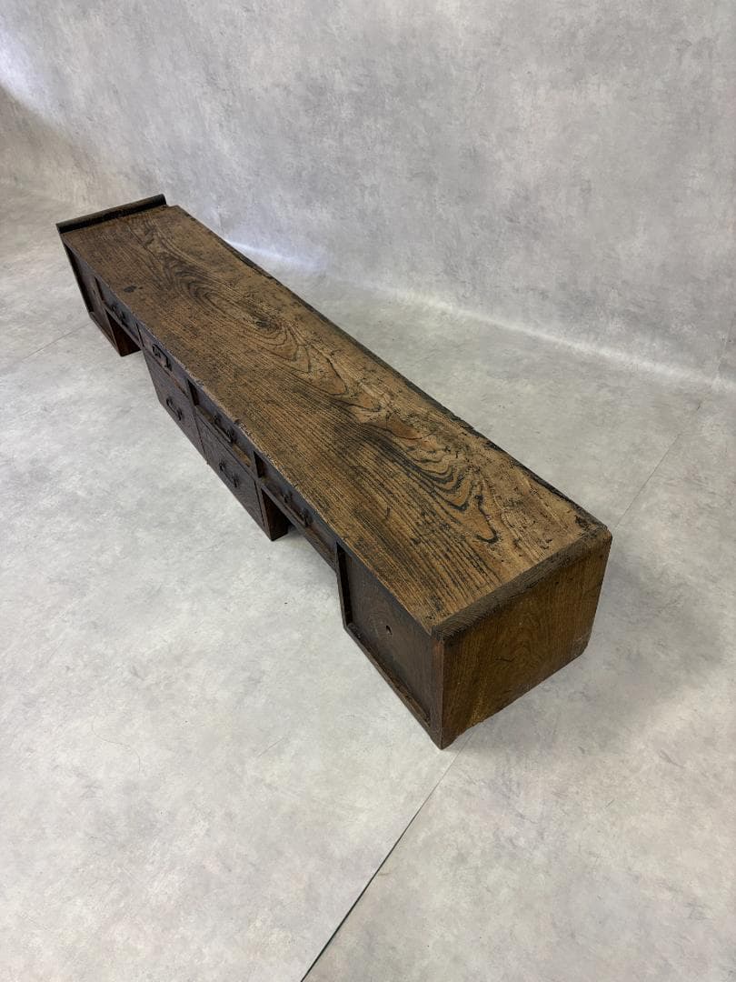 古い木製文机 ｜和家具・古道具・ローボード