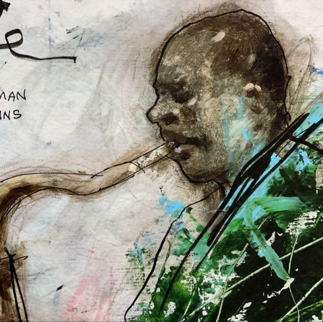 絵画・額縁・版画・津田耕・「Duets」・ピエゾグラフ・美術品・インテリア・雑貨