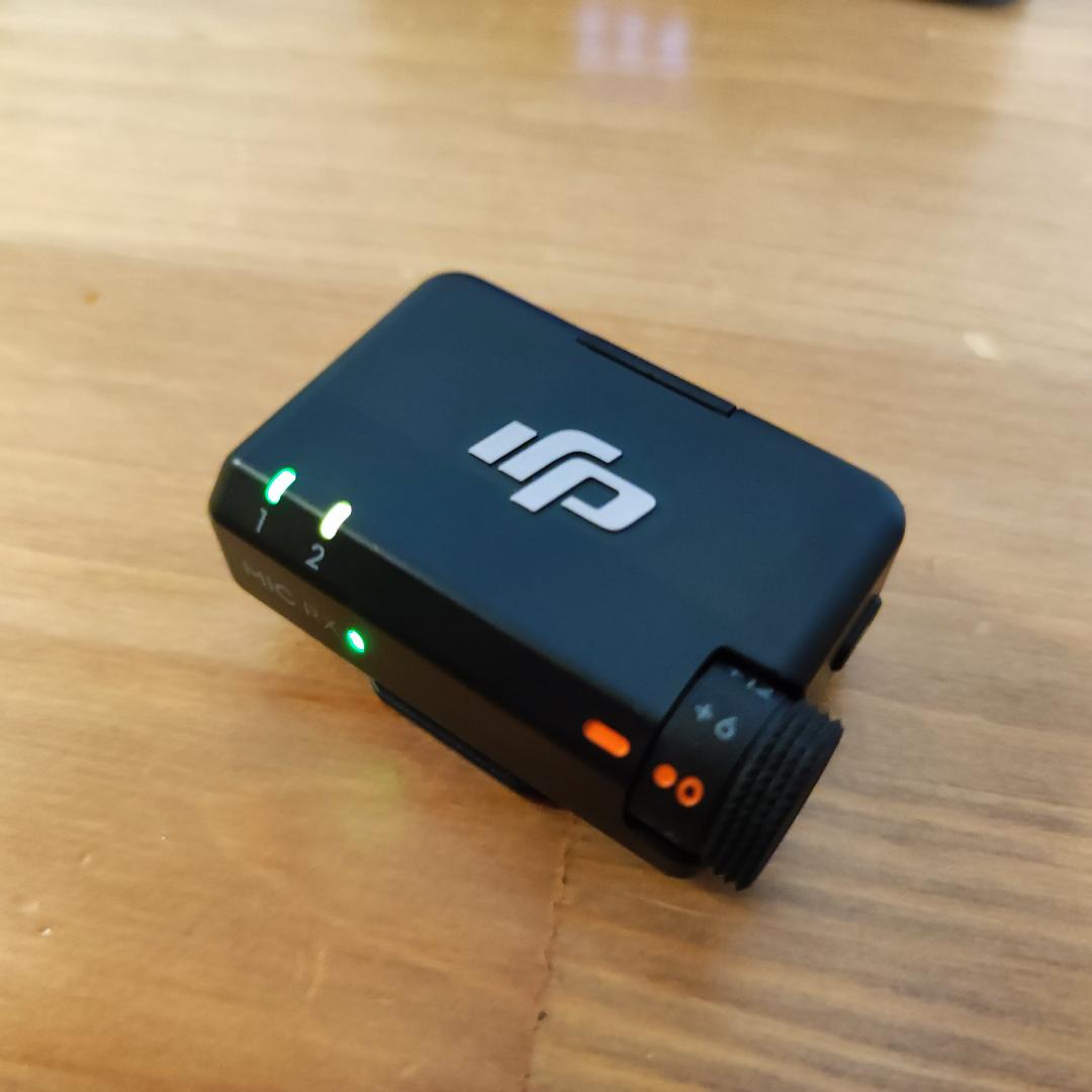 DJI mic mini　（2 TX + 1 RX + 充電ケース）