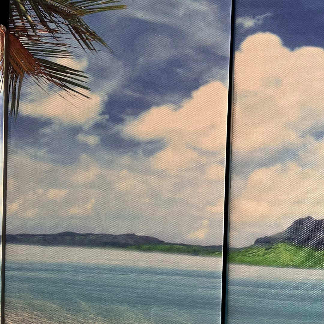 パネルアート アイランド デジタルプリント インテリア 絵画