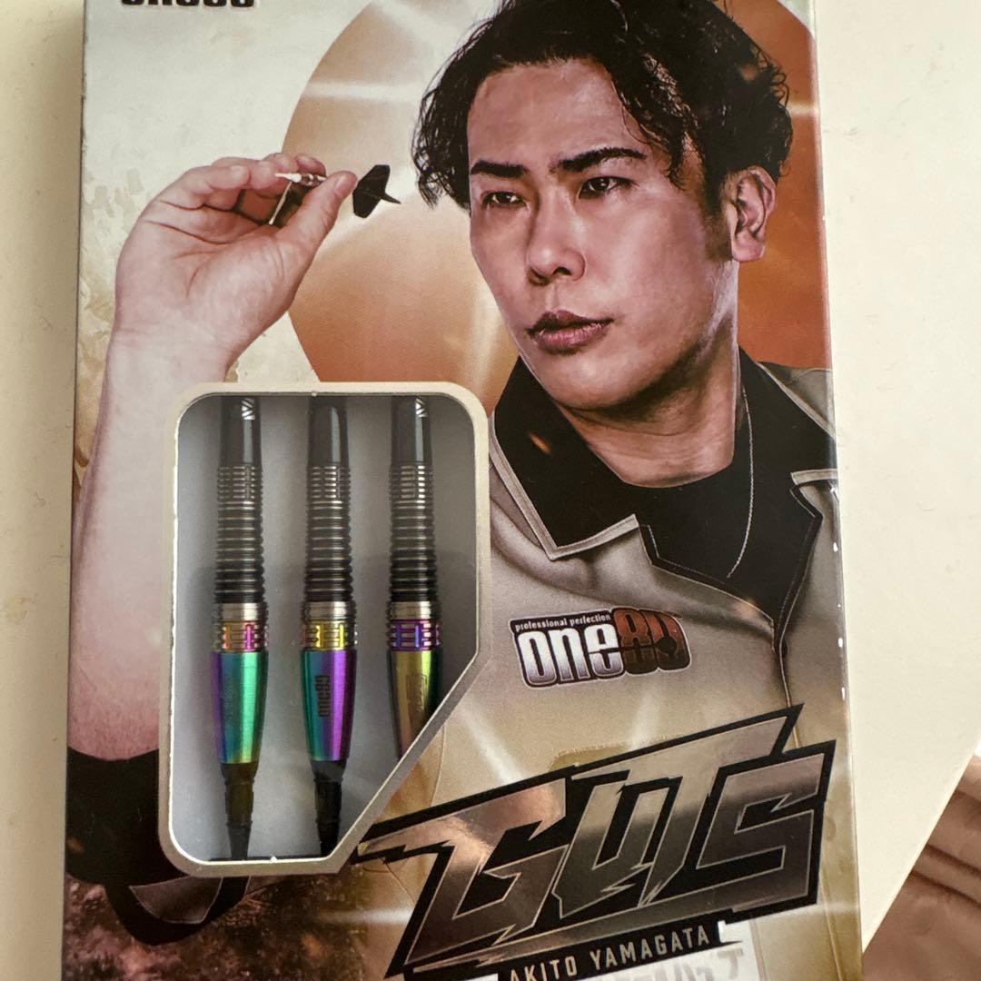 【未開封】山形明人ダーツ GUTS One80　Limited edition