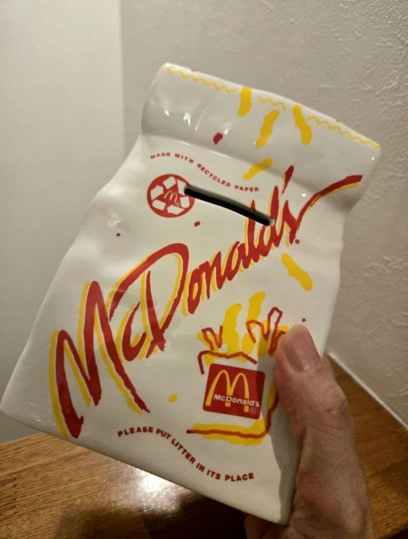 ビンテージ マクドナルド 袋型 bank バンク アドバタイジング アメトイ