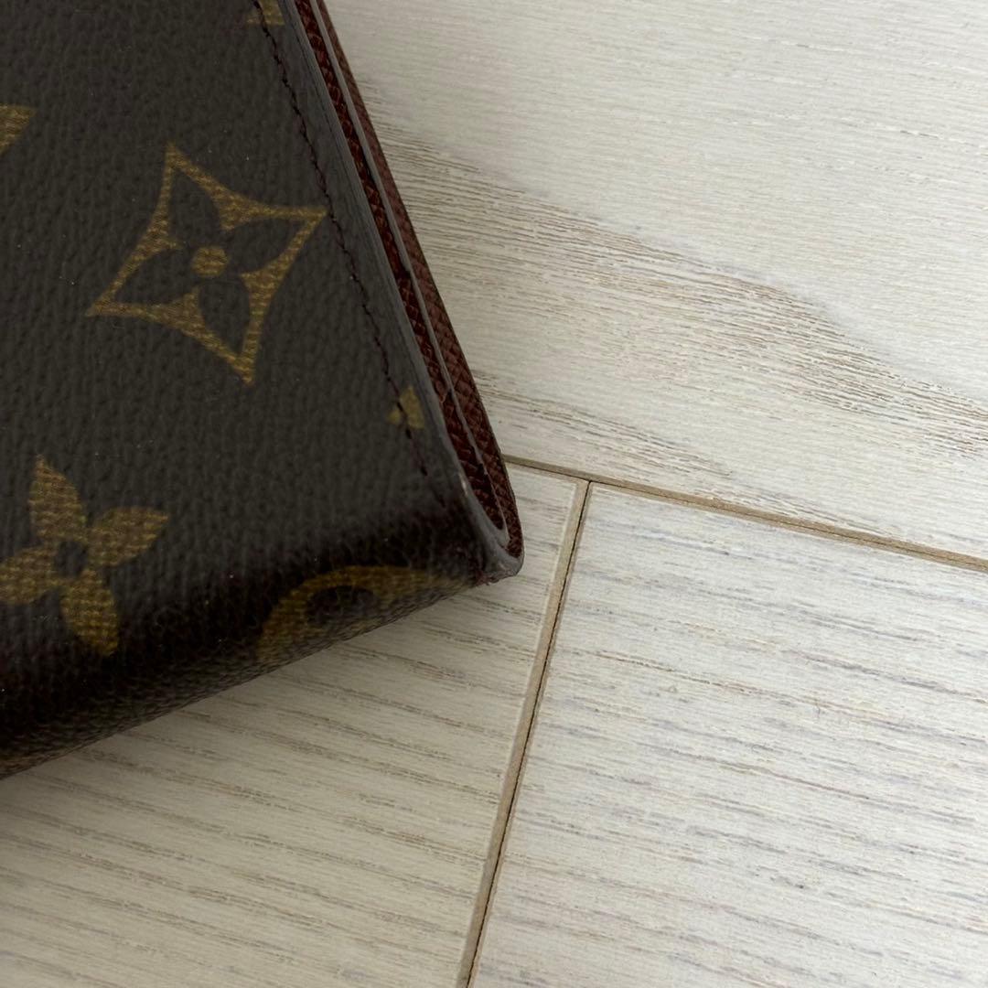 お*あ様 ルイ・ヴィトン 二つ折り財布 モノグラム ルイヴィトン