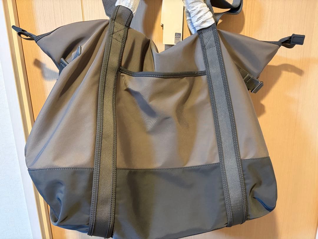 MUTA MARINE GOLF ロッカーバッグ グレー 波模様