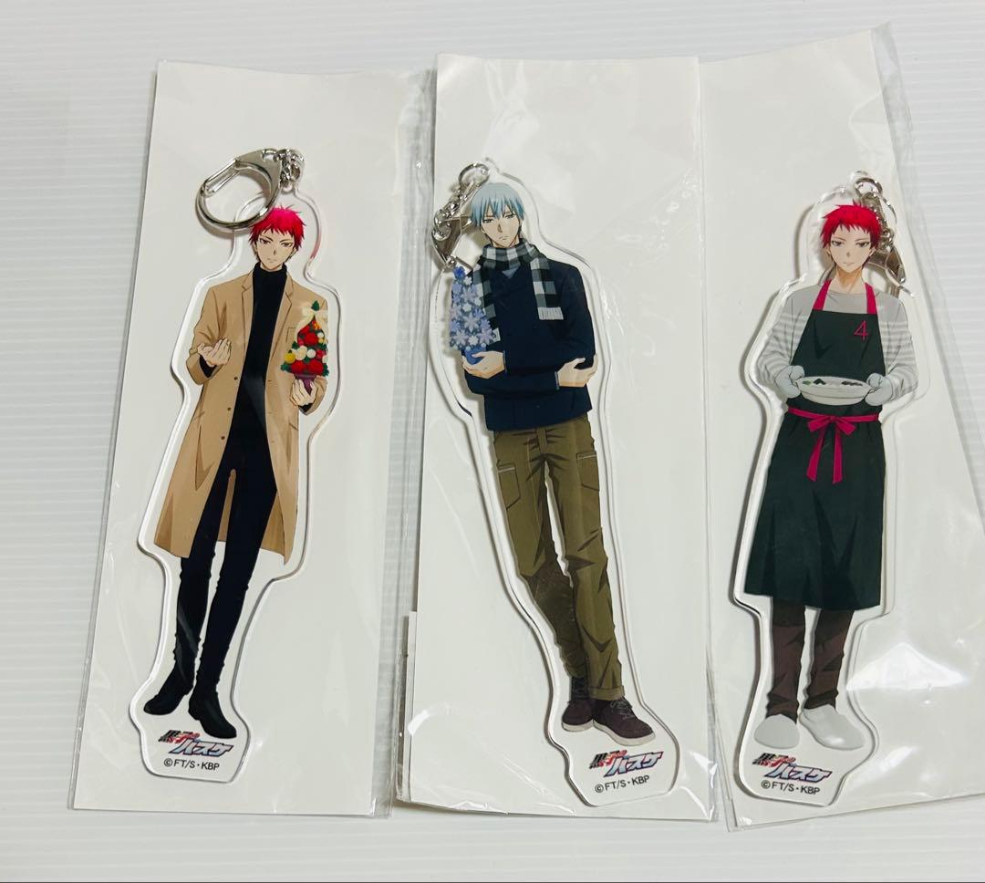 黒子のバスケ 赤司等缶バッジなどグッズまとめて