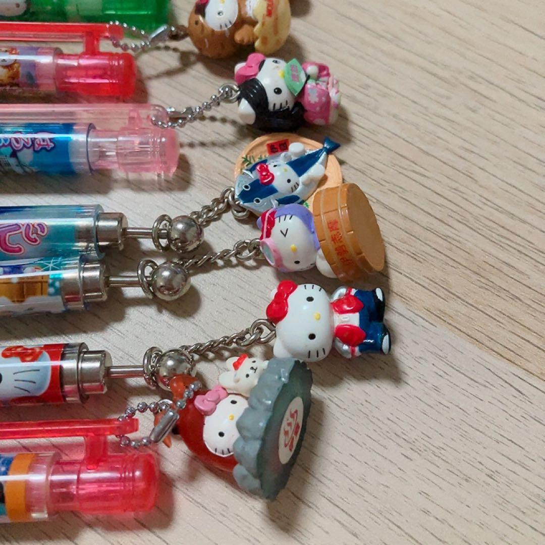 ハローキティ　ご当地　シャーペン　ボールペン　13本セット