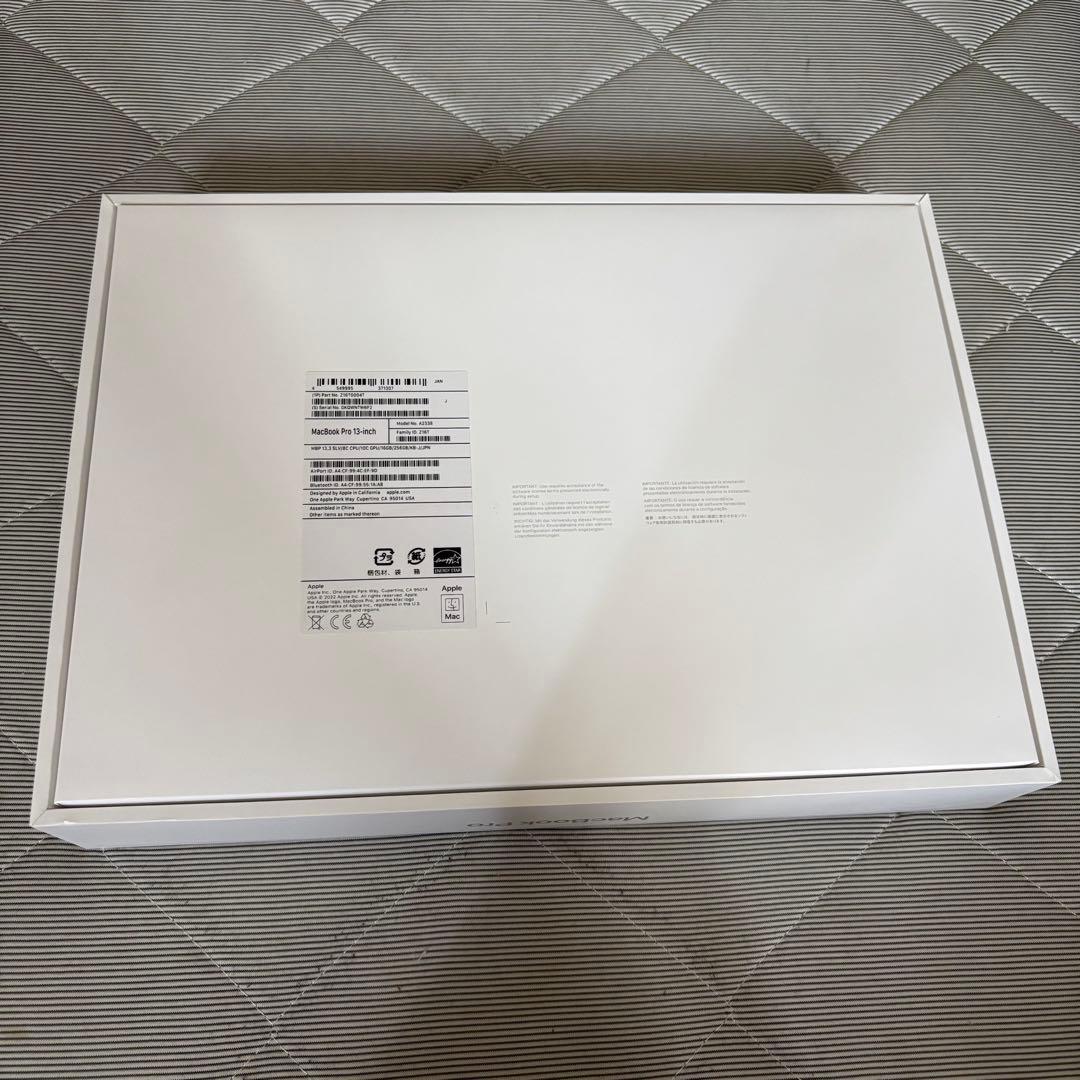MacBook Pro 13インチ M2 2022 16GB 256GB