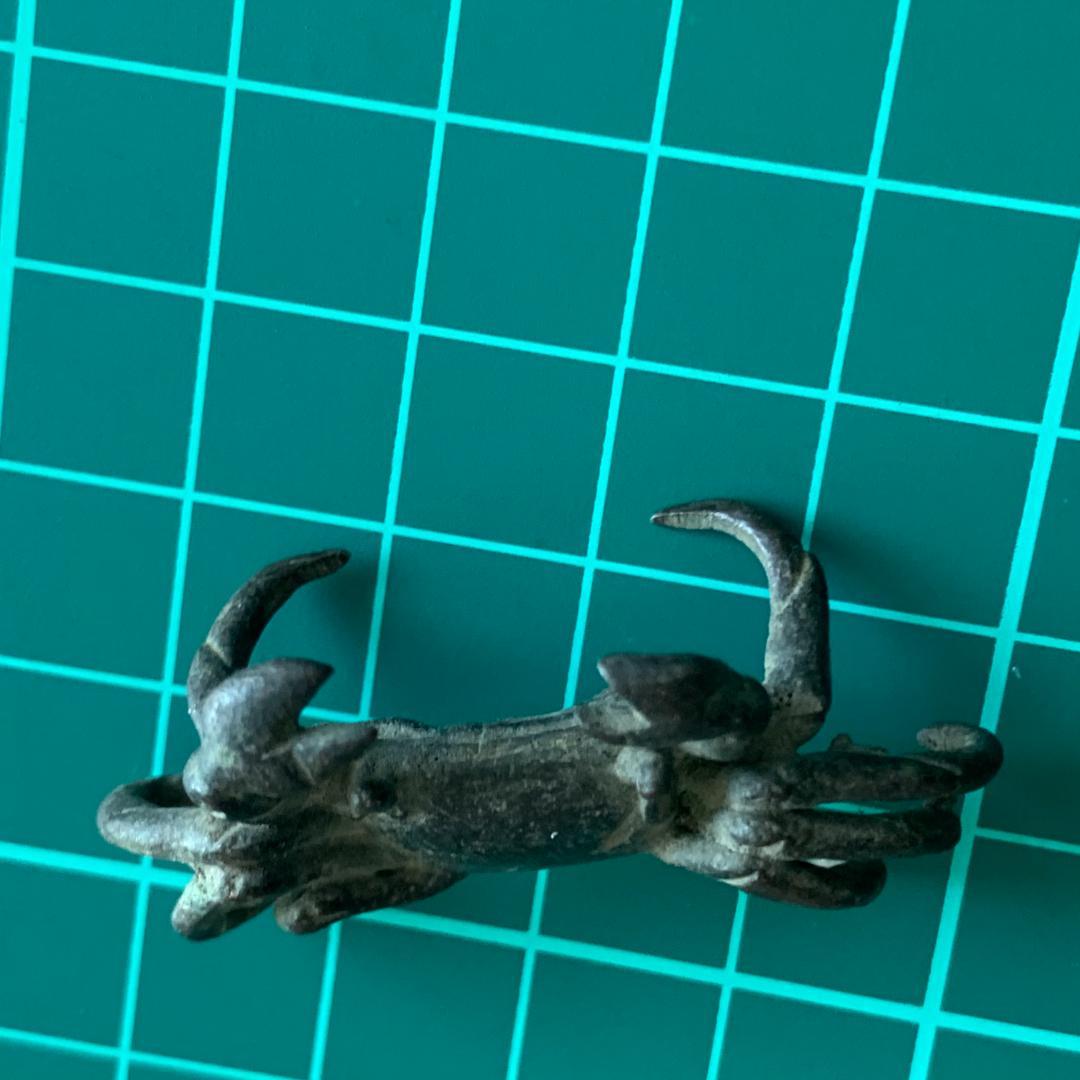 蟹　弁財天　インテリア　ピンバッジ　昭和レトロ　古道具　ビンテージ　希少