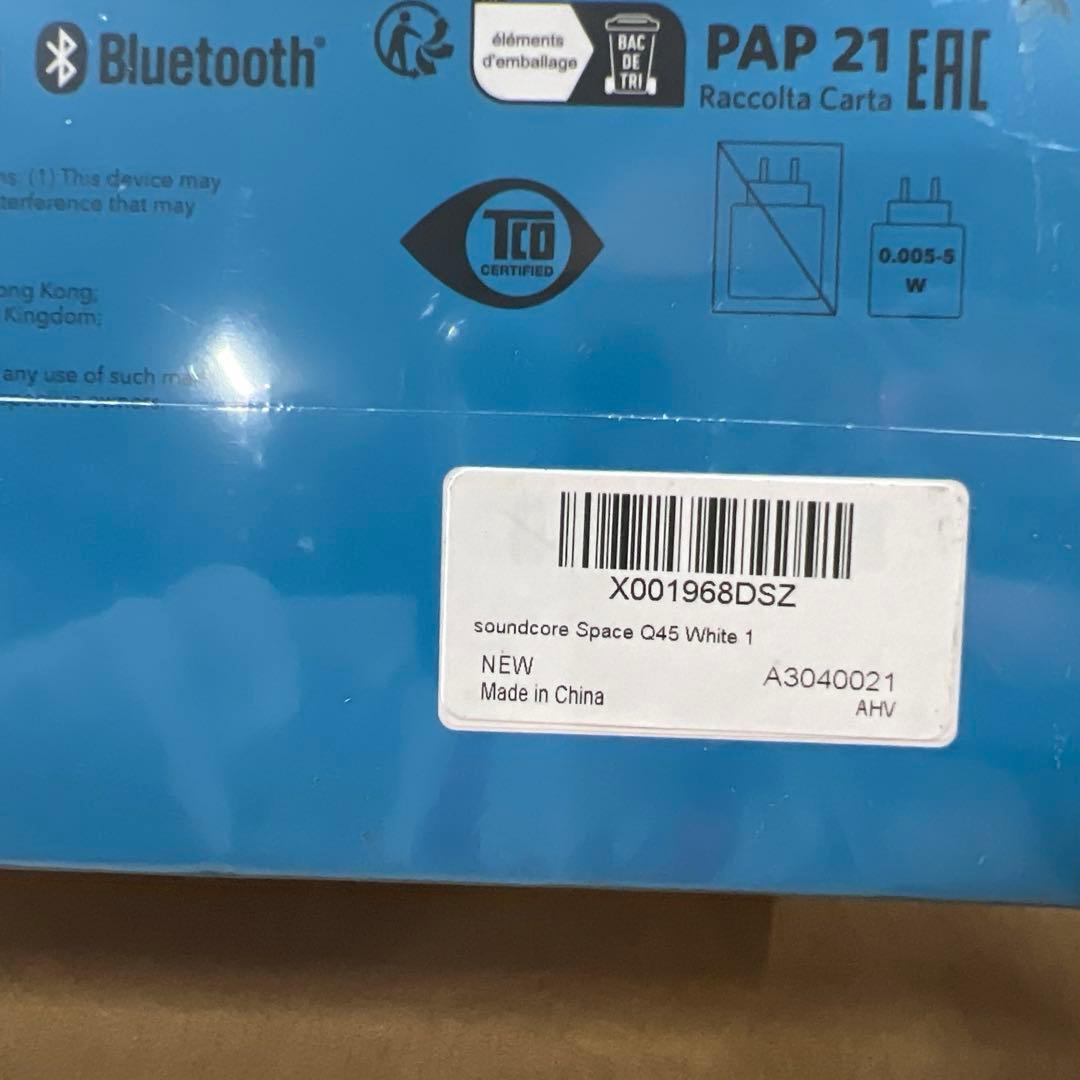 G277　新品未開封　Anker Soundcore Space Q45ホワイト